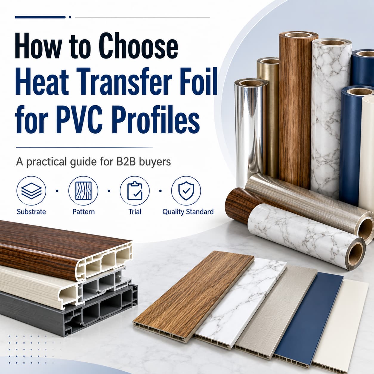 How to Specify Heat Transfer Foil for PVC Profiles: A B2B Buyer’s Chec ...