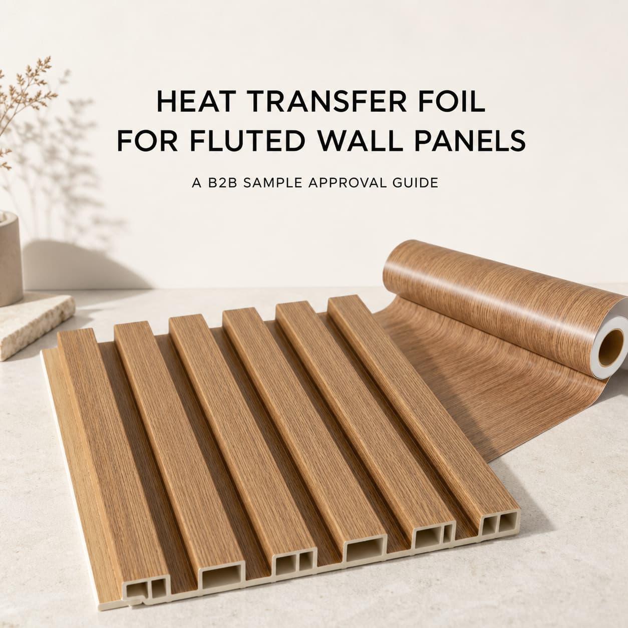 How to Approve Heat Transfer Foil for Fluted Wall Panels: A B2B Sample Guide