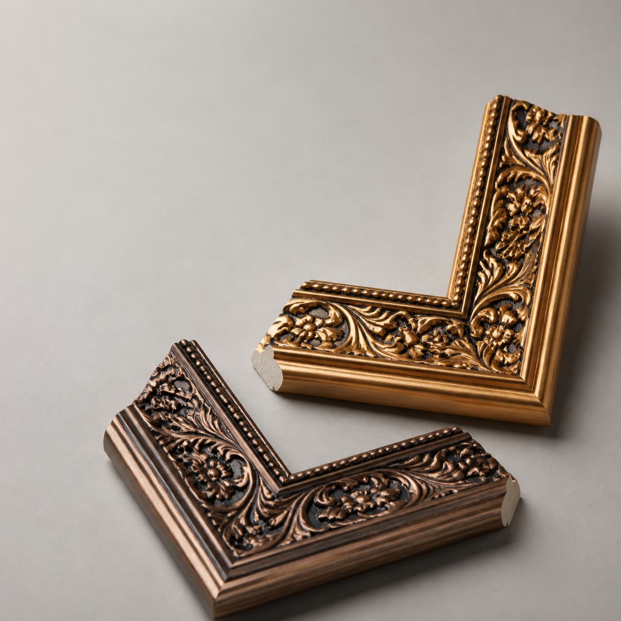 How to Select Heat Transfer Foil for Ornate PS Picture Frame Mouldings