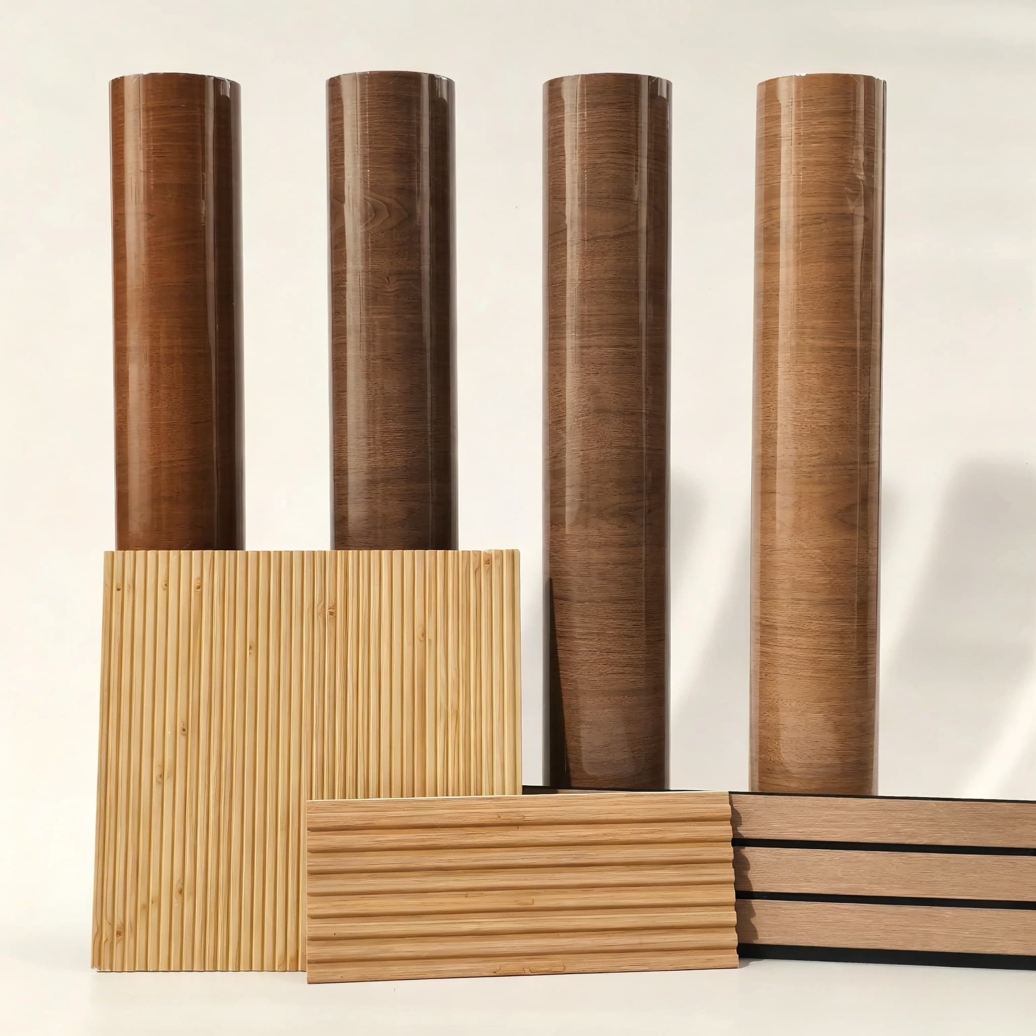 Matte Walnut Wood Grain Heat Transfer Film