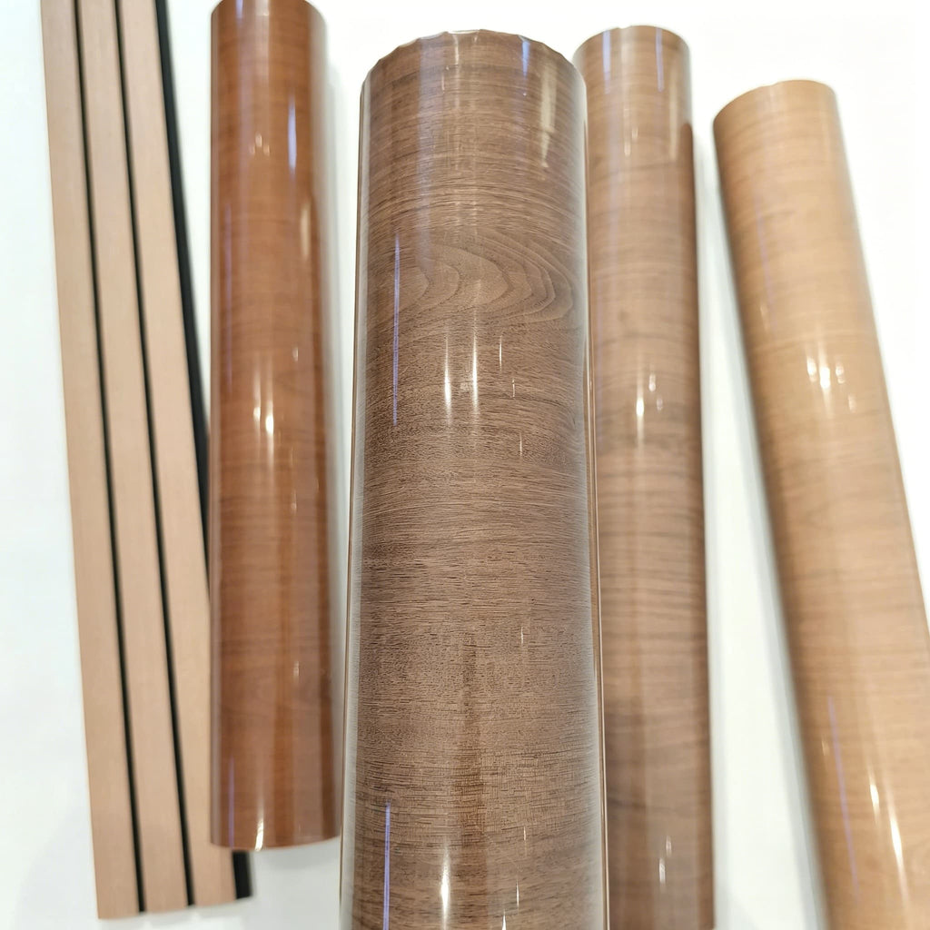 Matte Walnut Wood Grain Heat Transfer Film