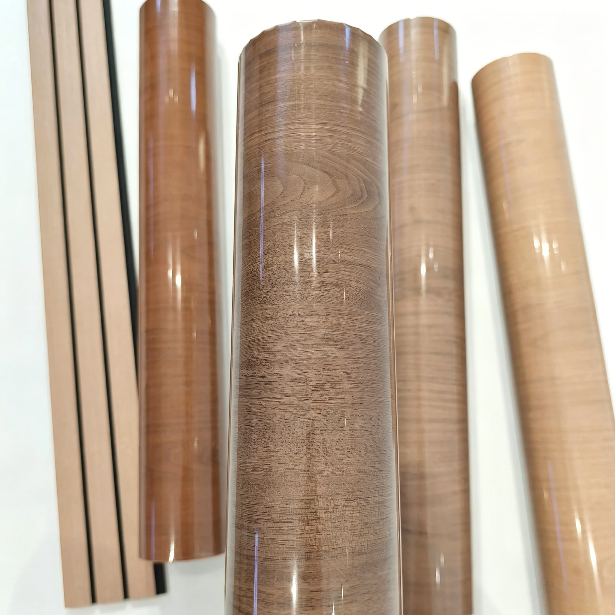 Matte Walnut Wood Grain Heat Transfer Film
