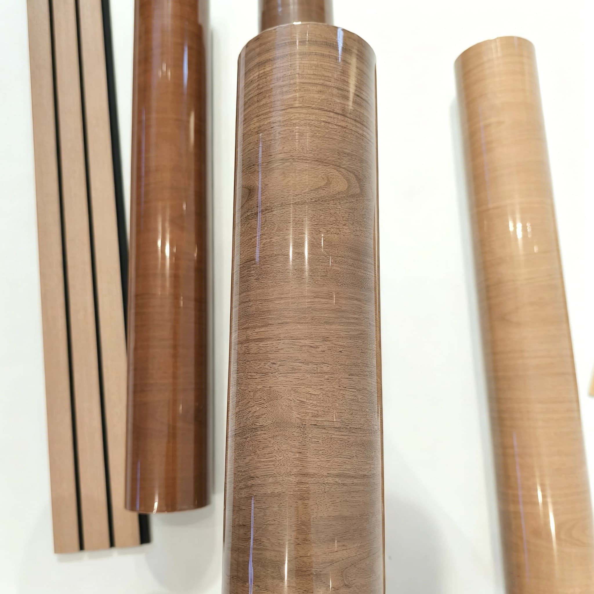 Matte Walnut Wood Grain Heat Transfer Film