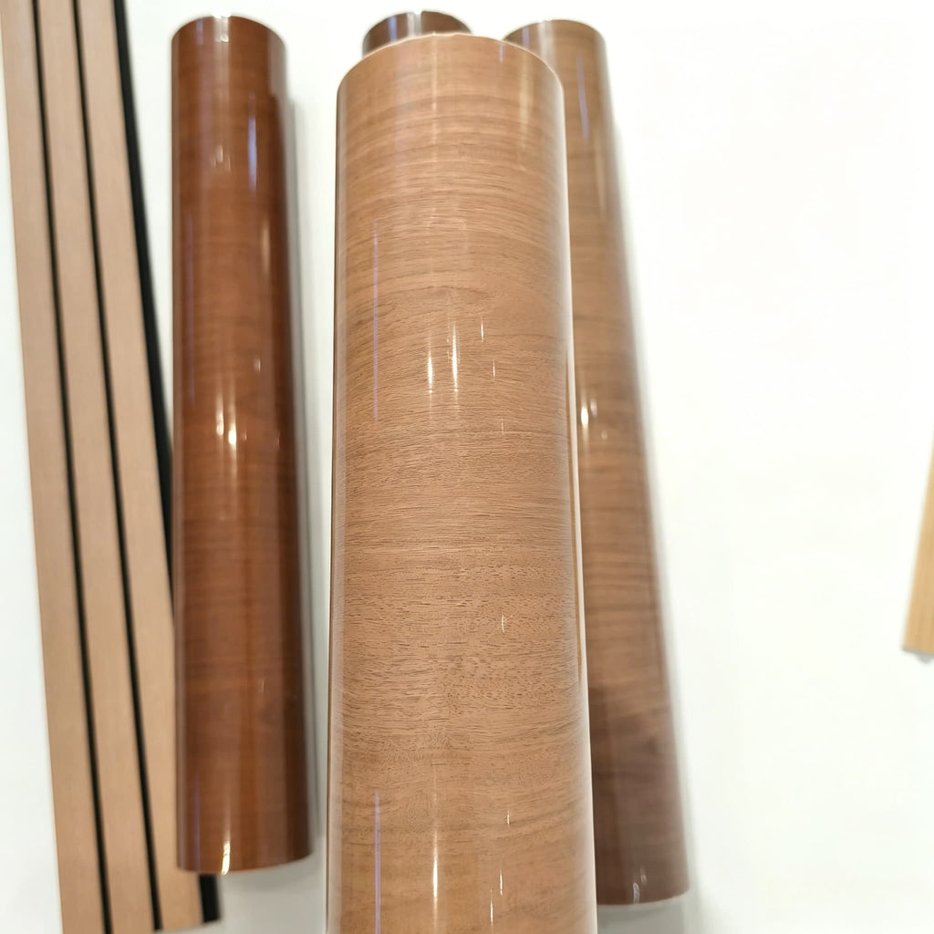 Matte Walnut Wood Grain Heat Transfer Film