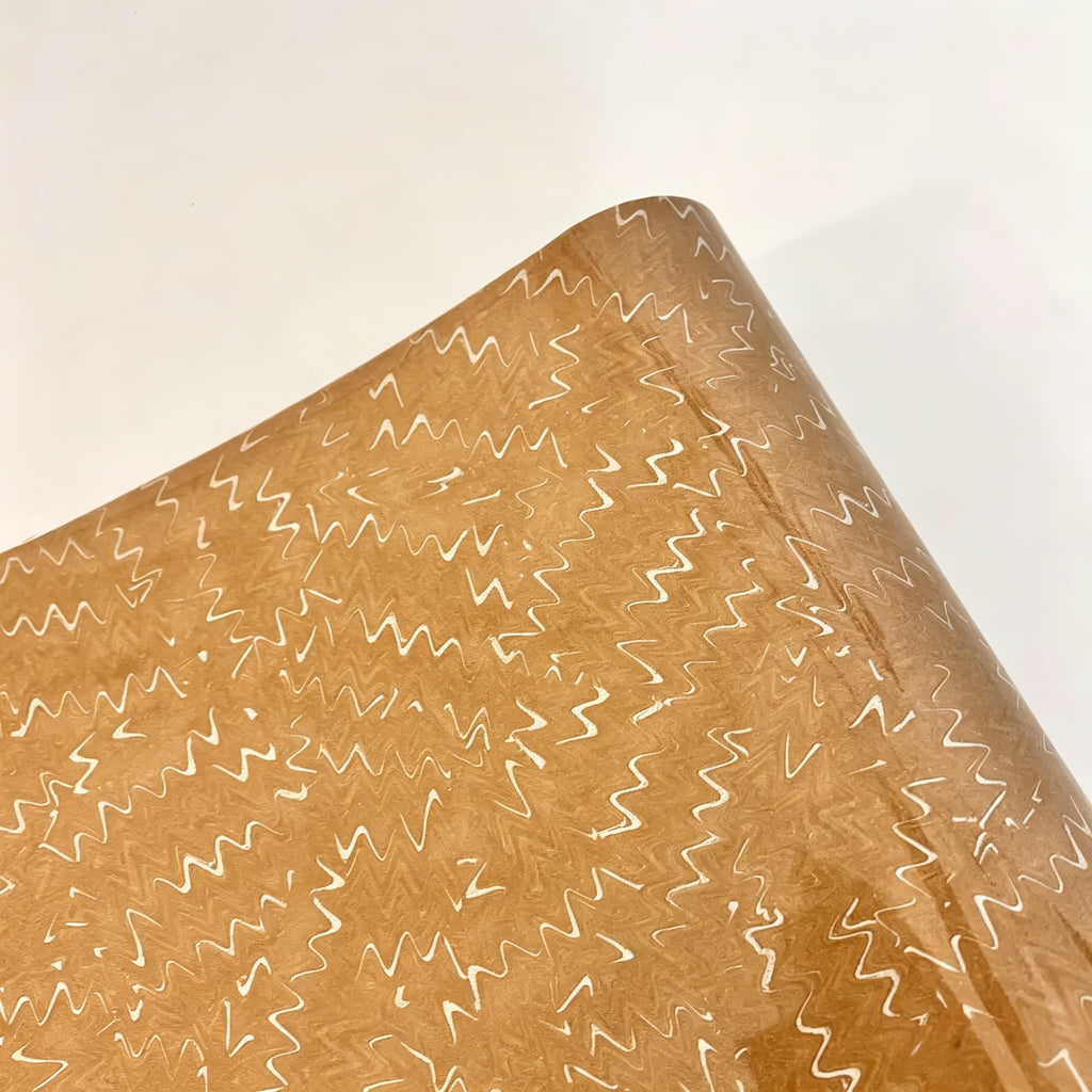 Gold & Silver Wave Heat Transfer Film